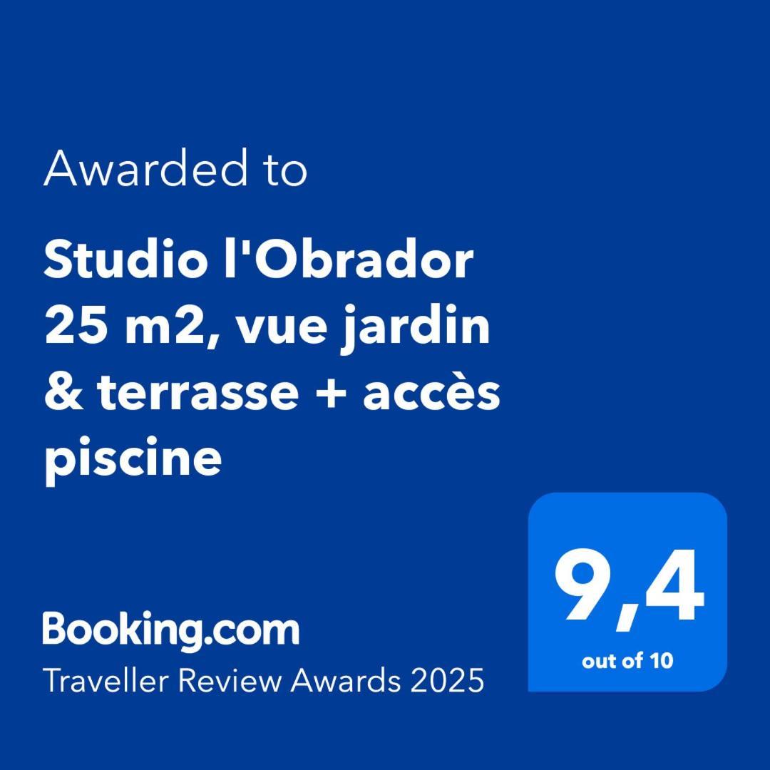 Studio L'Obrador 25 M2 - Cuisine & Terrasse - Acces Piscine Rieux-Minervois Exterior photo